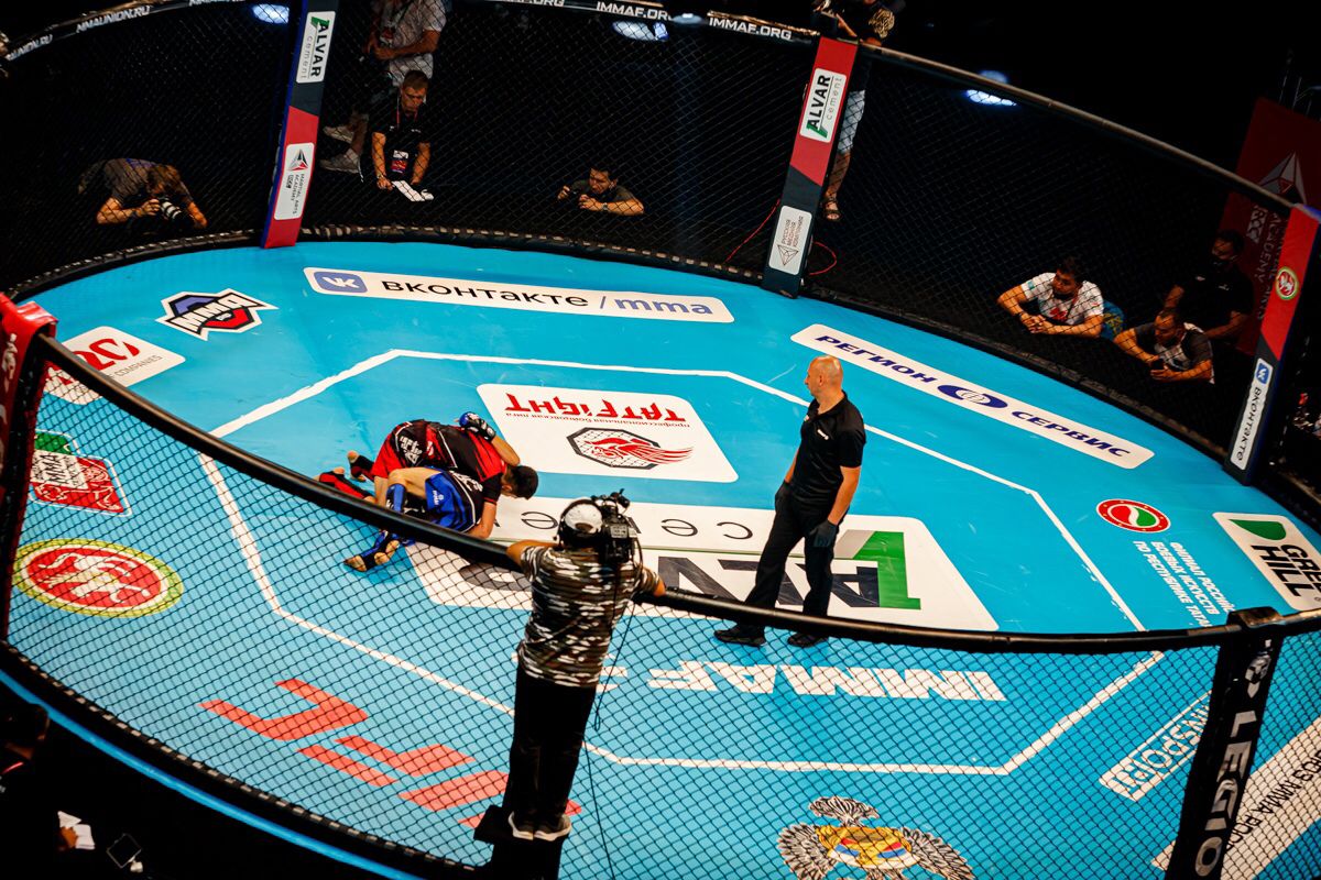 Cage MMA de Compétition Arrondie FMMAF