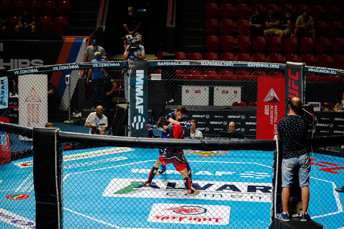 Cage MMA de Compétition Arrondie FMMAF