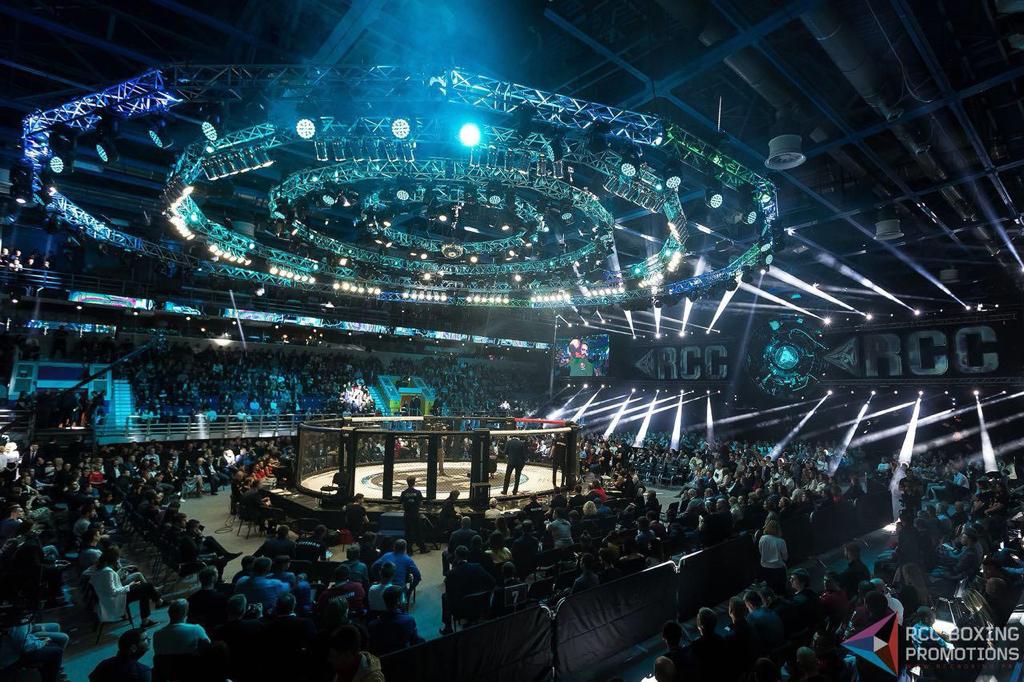 Cage MMA de Compétition Arrondie FMMAF