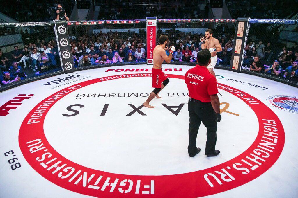 Cage MMA de Compétition Arrondie FMMAF
