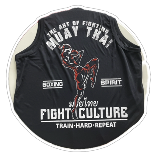 T-shirt Muay Thai MMA sans manches