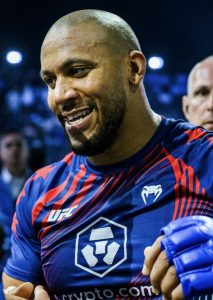 Portrait de Ciryl Gane, combattant de MMA