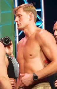 Portrait de Alexander Volkov, combattant de MMA