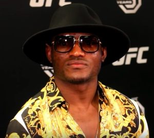 Portrait de Kamaru Usman, combattant de MMA