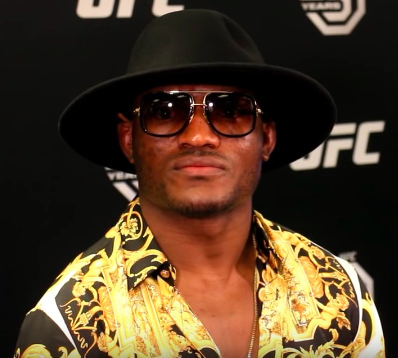 Portrait de Kamaru Usman, combattant de MMA