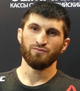 Portrait de Magomed Ankalaev, combattant de MMA