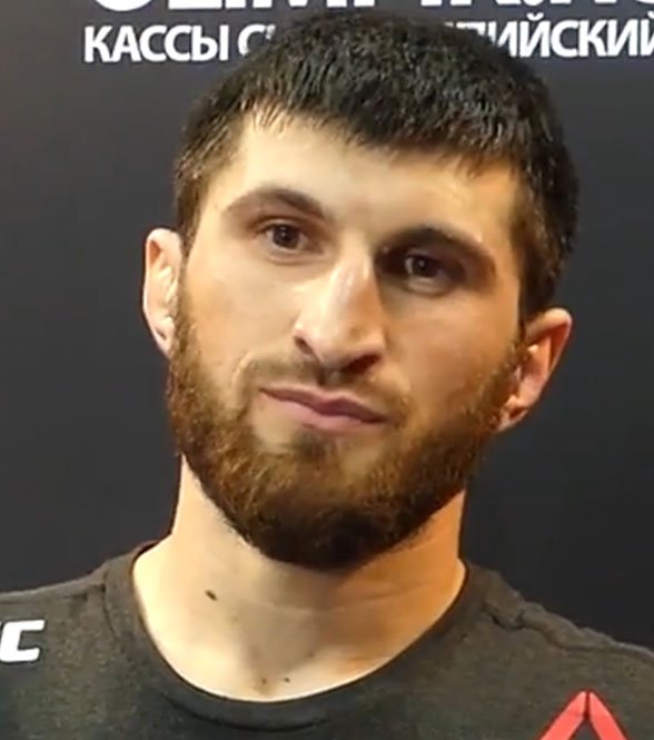 Portrait de Magomed Ankalaev, combattant de MMA