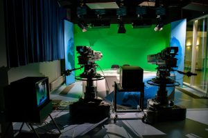 Illustration : studio de diffusion
