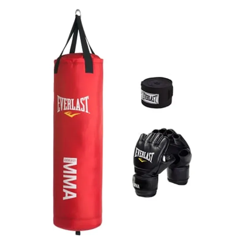Everlast 70lb MMA Heavy Punching Bag Kit