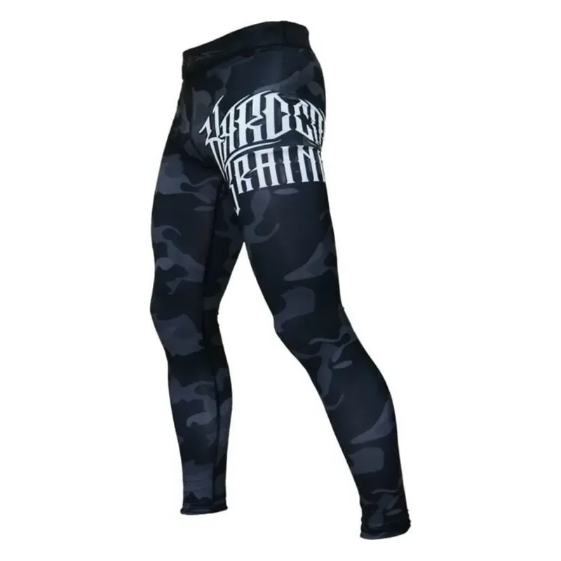 Hardcore Training Night Camo Compression Pants