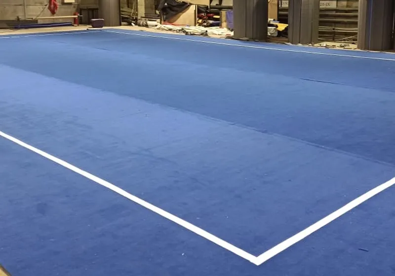 Tapis en rouleau gymnastique