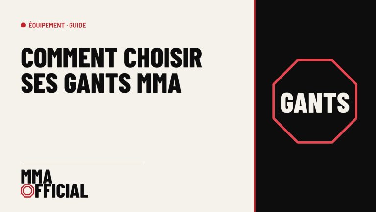 Comment choisir ses gants MMA