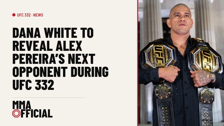 Dana White to Reveal Alex Pereira's Next Opponent During UFC 332