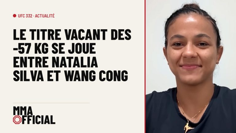 UFC 332 : le titre vacant des -57 kg se joue entre Natalia Silva et Wang Cong