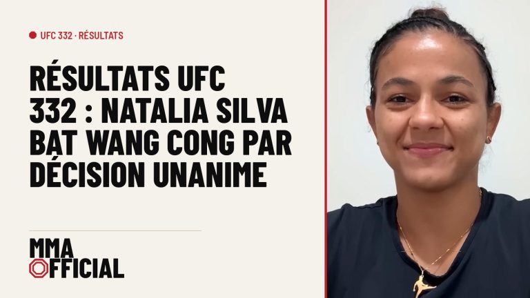 Résultats UFC 332 : Natalia Silva bat Wang Cong par décision unanime