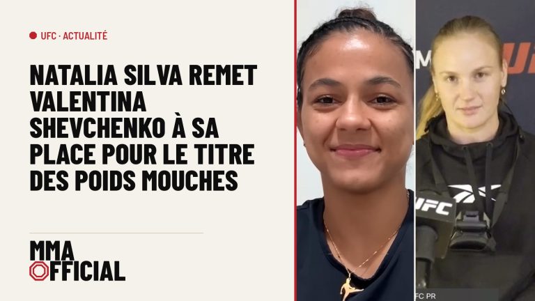 UFC : Natalia Silva remet Valentina Shevchenko à sa place pour le titre des poids mouches