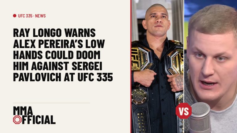 Ray Longo Warns Alex Pereira's Low Hands Could Doom Him Against Sergei Pavlovich at UFC 335