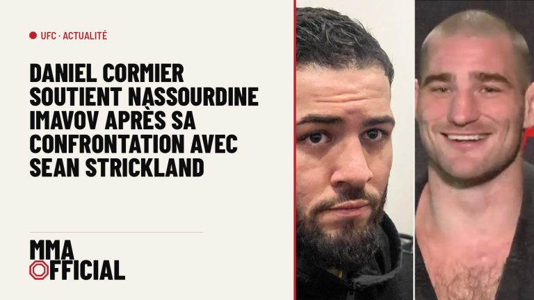UFC : Daniel Cormier soutient Nassourdine Imavov après sa confrontation avec Sean Strickland