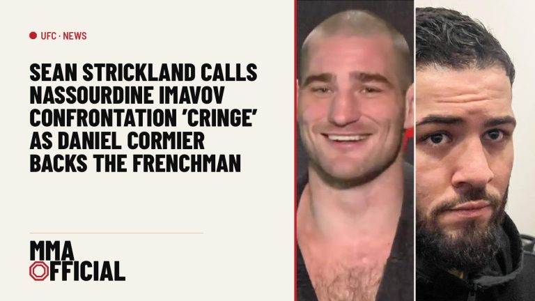 Sean Strickland Calls Nassourdine Imavov Confrontation 'Cringe' as Daniel Cormier Backs the Frenchman