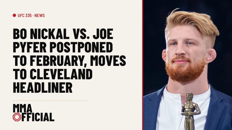 Bo Nickal vs. Joe Pyfer Postponed to February, Moves to Cleveland Headliner