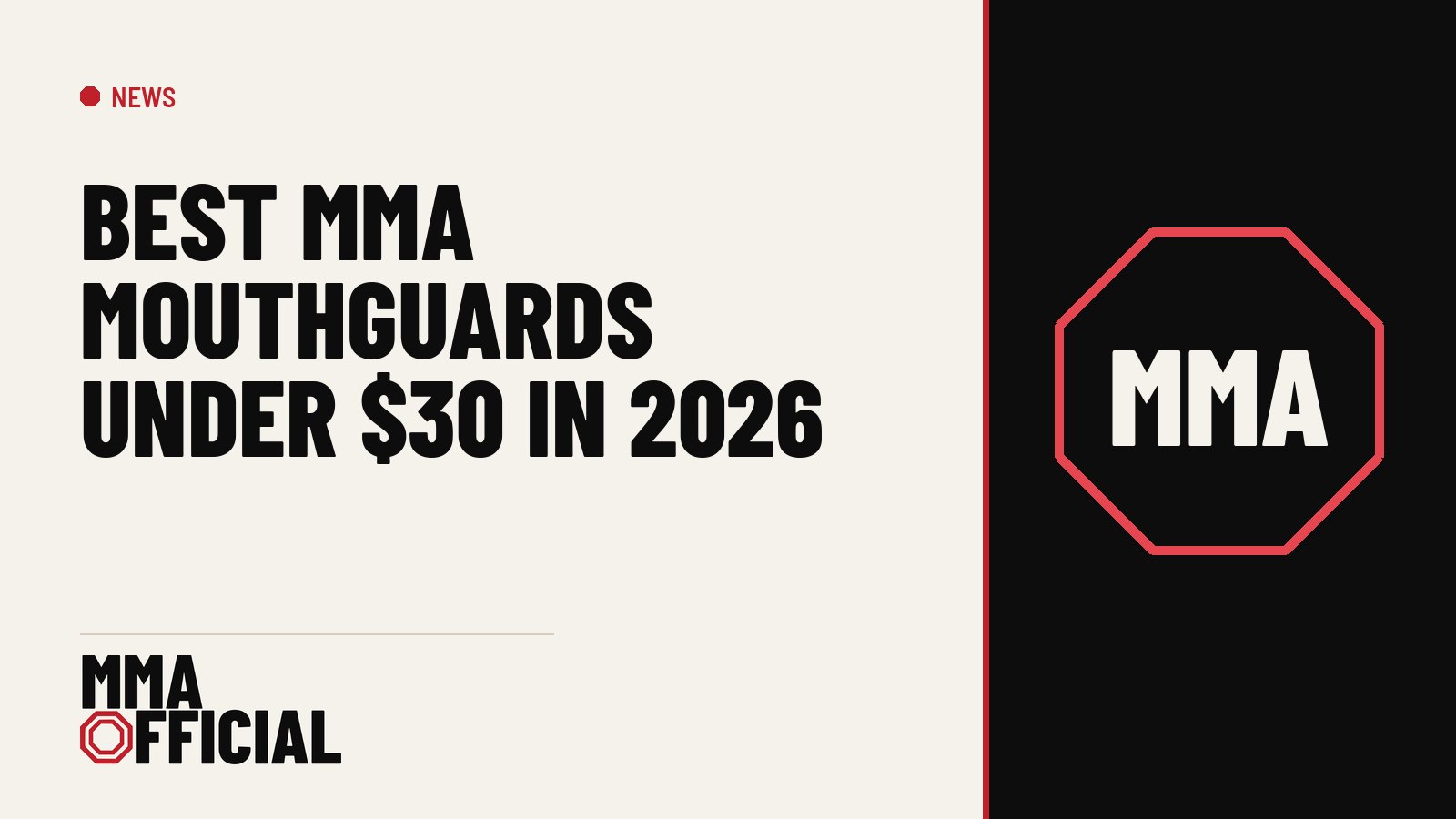 Best MMA Mouthguards Under $30 in 2026
