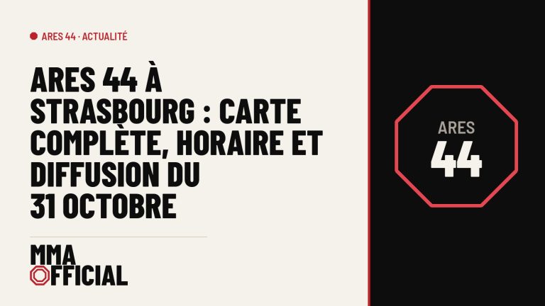 ARES 44 à Strasbourg : carte complète, horaire et diffusion du 31 octobre