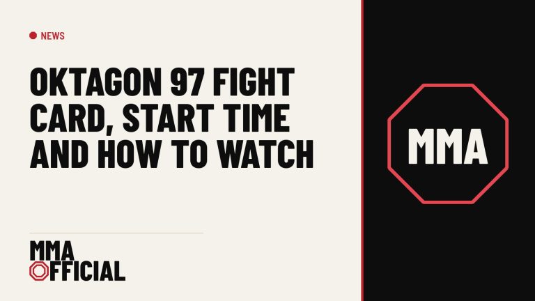 OKTAGON 97 Fight Card, Start Time and How to Watch