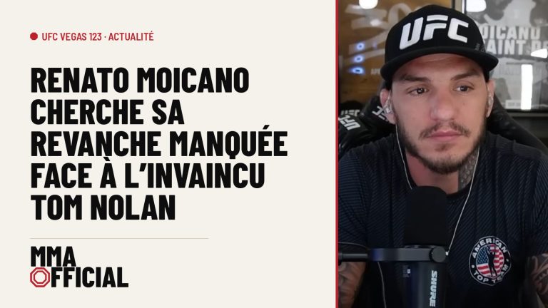 UFC Vegas 123 : Renato Moicano cherche sa revanche manquée face à l'invaincu Tom Nolan